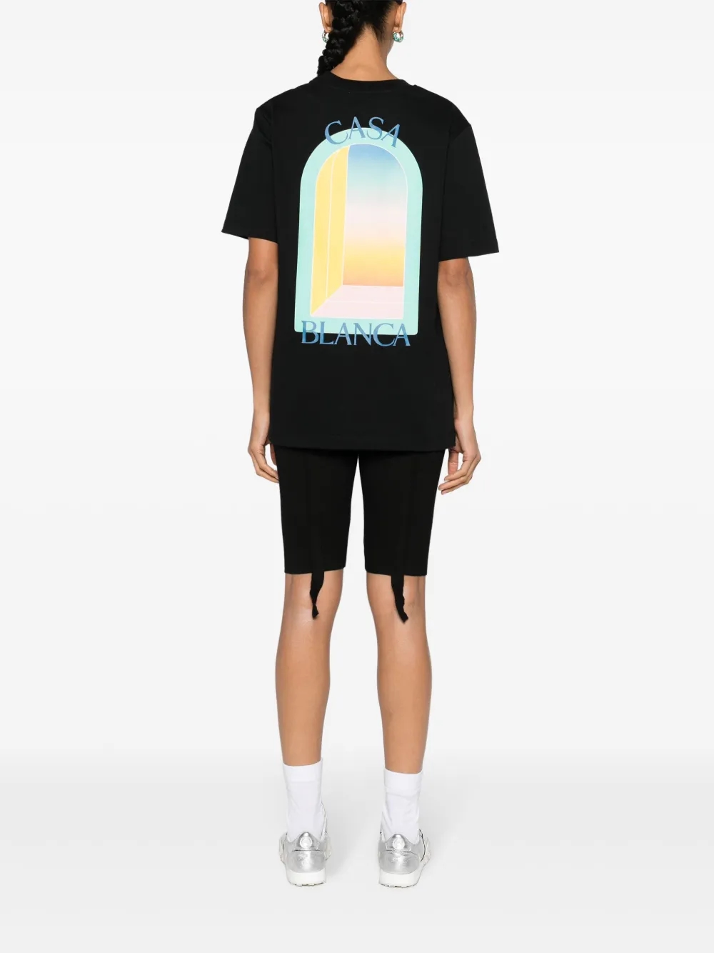 Casablanca L'Arche De Nuit cotton T-Shirt alternate